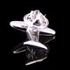 Брошь-значок унисекс BROCHE бижутерия Техника Самолёт серебристая BRGV113363 - изображение 3