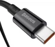 Кабель BASEUS CATYS-C02 Type-C to Type-C Superior Series Fast Charging Data Cable |2м, 5A, 100W| black - зображення 4