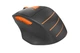Мишка бездротова A4Tech FG30 Black/Orange USB - зображення 2
