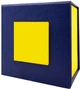 Коробка для часов Ukrwatch Blue-Yellow с квадратом - изображение 1