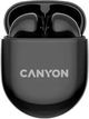 Бездротові навушники Canyon TWS-6 Black (CNS-TWS6B) - зображення 1