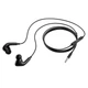 Навушники проводні Hoco Crystal sound wire-controlled earphones with microphone M101 Pro black - зображення 2