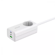 Мережевий фільтр Proove Power Strip PD-02 65W 2Type-C / 1USB white - зображення 7