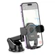 Универсальный автомобильный держатель HOCO Integrity one-key Car holder (center console) H5 |4.5-7"| - изображение 7