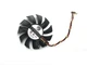 Вентилятор PowerLogic для видеокарты MSI GT 220 GT 240 55 мм 4-pin (3 контакта) PLD06010S12L (T126010SM FS1260-A1112A 6010M12S) (№68.5) - изображение 2
