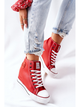 Sneakersy damskie na koturnie Cross Jeans II2R4026 36 Czerwone (8697319152968) - obraz 5