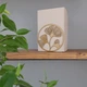 Упор для книг Glozis Ginkgo Bronze G-040 14 х 14 см - изображение 3