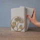 Упор для книг Glozis Ginkgo Bronze G-040 14 х 14 см - изображение 4