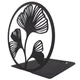 Упор для книг Glozis Ginkgo Black G-039 14 х 14 см - изображение 2