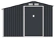 Садовий сарай із навісом для інструментів MADISON 9x6 Cold Grey 278x191 cm 003997 - зображення 8