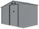 Садовий сарай із навісом для інструментів MADISON 9x6 Light Grey 278x191 cm 003998 - зображення 6