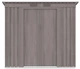 Садовий будинок сарай із навісом для інструментів OREGON 7x4 Light Wood 201x121 cm 004029 - зображення 8