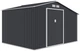 Садовий сарай із навісом для інструментів MADISON 11x8 Cold Grey 342x255 см 003994 - зображення 6