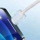 Кабель Baseus 2м Lightning - Type-C 22.5W 480 Мбит/с для Быстрой Зарядки Power Delivery (PD) USB-C на Apple 8 Pin Белый - изображение 5