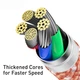 Кабель Baseus 2м Lightning - Type-C 22.5W 480 Мбит/с для Быстрой Зарядки Power Delivery (PD) USB-C на Apple 8 Pin Оранжевый - изображение 7