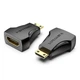 Перехідник Vention Mini HDMI - HDMI 4K@30Гц 1080p@60Гц 3D з Аудіо Чорний - зображення 1