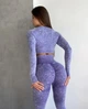 Жіночий костюм для фітнесу Whatiwear з утяжкою та ефектом Push Up (Пуш Ап) фіолетовий S (1318-purple-S) - зображення 9