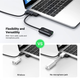 Звуковая карта Ugreen USB - 2x 3.5мм minijack с поддержкой микрофона 16 бит/48 кГц TRS Наружный Адаптер AUX 3-пиновый Черный - изображение 4