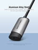 Звуковая карта Vention USB - 3.5мм minijack с поддержкой микрофона 16 бит/48 кГц TRRS Наружный Адаптер Стерео AUX 2-пиновый Серый - изображение 13
