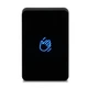Кнопка виходу безконтактна накладна TRINIX ART-940 Black - зображення 1