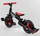Велосипед трансформер с родительской ручкой и съемными педалями Best Trike 23031 колеса PU 10’’ - изображение 6