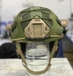 Чехол кавер нгу для баллистического шлема каски типу FAST mich 2000 олива - изображение 3