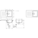 Мойка кухонная Hansgrohe S520-F345 (43356170) - изображение 6