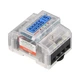 Лічильник електроенергії трифазний Sinotimer DTS6619 на дін рейку 3x10(100)А 3X230V 400V 50Hz DIN з підсвічуванням дисплея (колір білий) - зображення 5