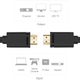 Кабель Unitek Basic HDMI v2.0 Gold 3 м Black (Y-C139M) - зображення 2