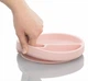 Секционная тарелка MinikOiOi Portions Pinky Pink Силиконовая на присоске (101050002) - изображение 2