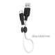 USB Кабель Hoco X21 Plus 0.25 USB-Type-C 0.25М 30pc Чорно-білий - зображення 1