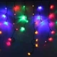 Гірлянда світлодіодна бахрома 3х0.5 м 100 LED прозорий шнур із перехідником різнокольорова - зображення 3