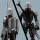 Фігурка Мандалорець Безкарська Броня 18 см Зоряні Війни Star Wars Mandalorian Beskar Armor Bandai 61796 - зображення 4