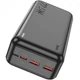 Внешний аккумулятор повербанк power bank Hoco J101B 30000mAh |2USB/Type-C/Micro, QC22.5W/PD20W| Black - изображение 2