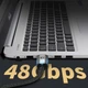 Кабель Baseus High Definition Series HDMI 8K to HDMI 8k Adapter Cable |1m, 8K, HDMI2.1, Цинк | - зображення 11