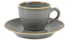 Набір з 6 чашок для кави Porland Seasons 80 мл темно-сірий (04ALM002499) - изображение 5