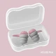Беруши многоразовые для работы, отдыха, плавания, путешествий - Ball Pink (11029) - изображение 3