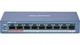 Коммутатор HIKVISION DS-3E0109P 9-портовый 100 Мбит/с с PoE для видеонаблюдения, металлический - изображение 3