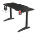 Компьютерный стол Trust GXT 1175 Imperius XL Gaming Desk, Black, 140 x 75 см, вся рабочая область стола покрыта ковриком для мыши, стальной каркас, высококачественная столешница, регулируемый упор для ног (23802) - изображение 1