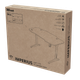 Компьютерный стол Trust GXT 1175 Imperius XL Gaming Desk, Black, 140 x 75 см, вся рабочая область стола покрыта ковриком для мыши, стальной каркас, высококачественная столешница, регулируемый упор для ног (23802) - изображение 8