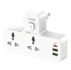 Сетевой фильтр Ldnio SC2311 - 2USB, Type-C, 2 розетки 20w Белый (748318) - изображение 1