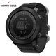 Часы тактические North Edge Apache 3 Black с компасом, барометром, высотомером - изображение 4