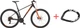 Велосипед KTM CHICAGO 292 29" рама XL/53 2023 матовый Черный (9008594450103) + подарок Замок XLC Yakuza Plus комбинированный Ø8 мм / 800 мм (2502334865) - изображение 1