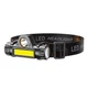 Налобний ліхтар High Power Head Lamp 8101 чорний COB XPE НФ-00007253 магнітний usb charge - зображення 1