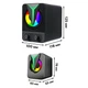 Компьютерные колонки F&T FT-25 с RGB подсветкой 2.1 9W Black (3_03561) - изображение 6