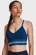Жіночий темно-синій топ спортивний UA Seamless Low Long Bra Under Armour M 1357719-426 - зображення 3