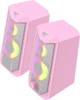 Акустическая система Havit HV-SK202 USB 2.0 Pink - изображение 4