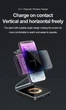 Док-станция JYD Metal 3в1 Magnetic Wireless Charger для iPhone 14/13/12 MagSafe, AirPods, Apple Watch (Grey) - изображение 5