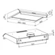 Витяжка JANTAR PHT I LED 60 BR - изображение 2