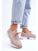 Sneakersy damskie z siatki na platformie do kostki wsuwane Big Star LL274A141 39 Nude (5900714637866) - obraz 3